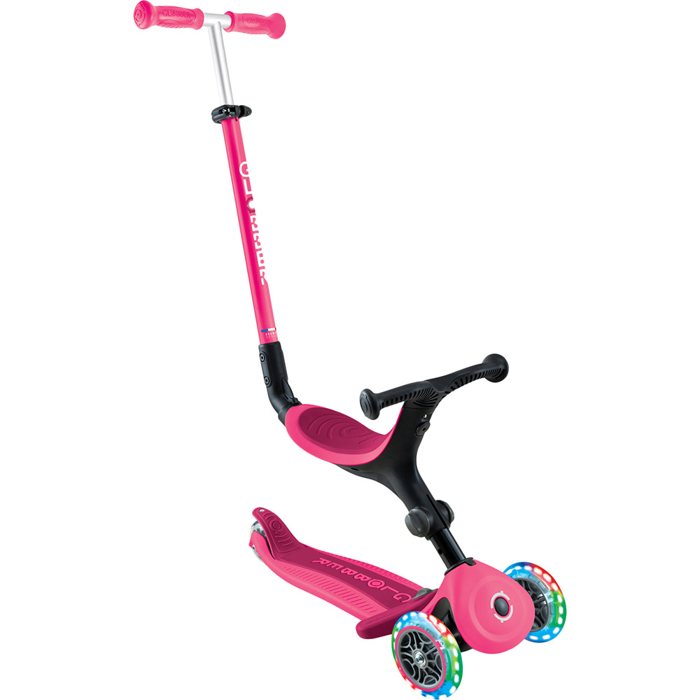 Самокат GLOBBER GO UP ACTIVE Fuchsia-Pink (744-110)
