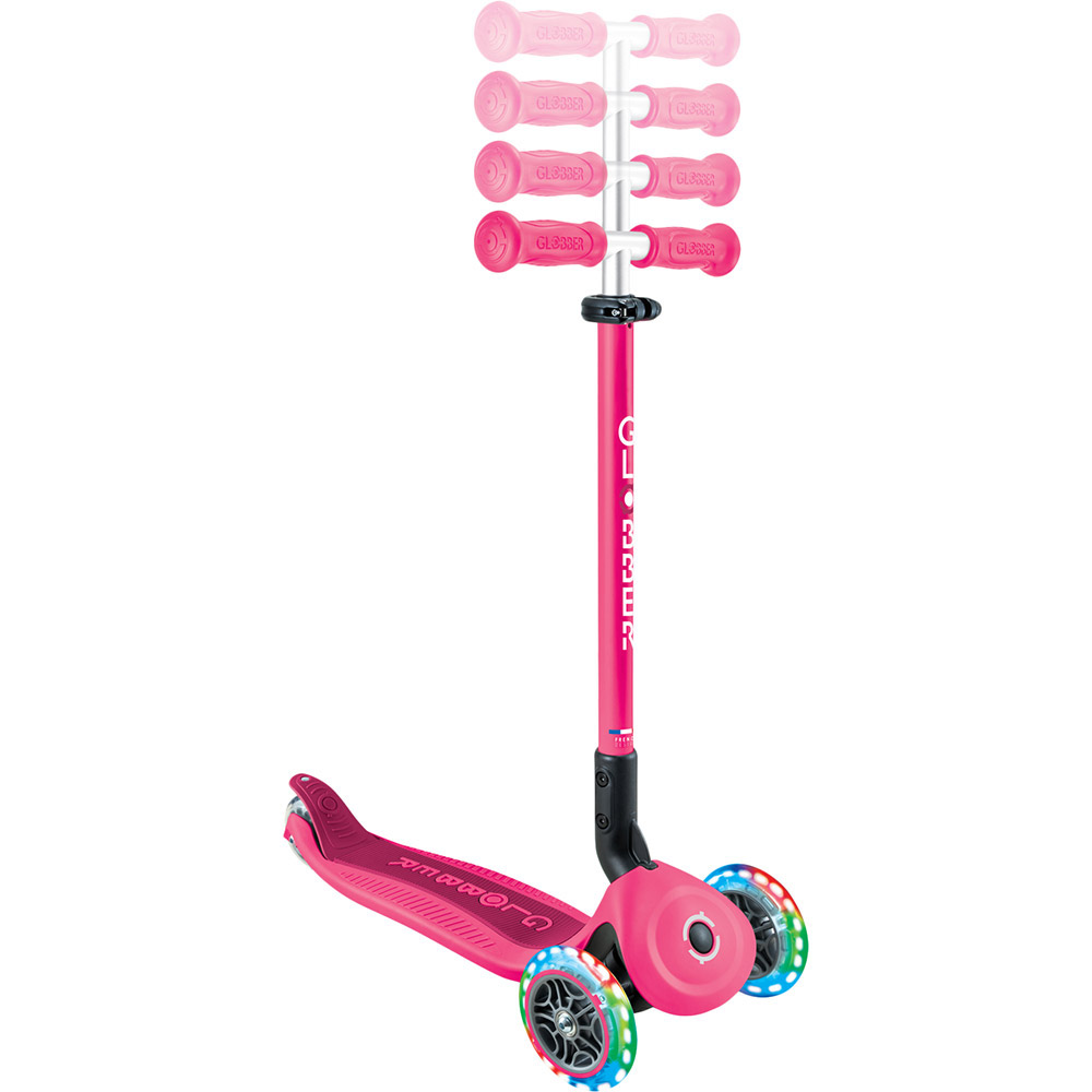 Самокат GLOBBER GO UP ACTIVE Fuchsia-Pink (744-110) Цвет розовый
