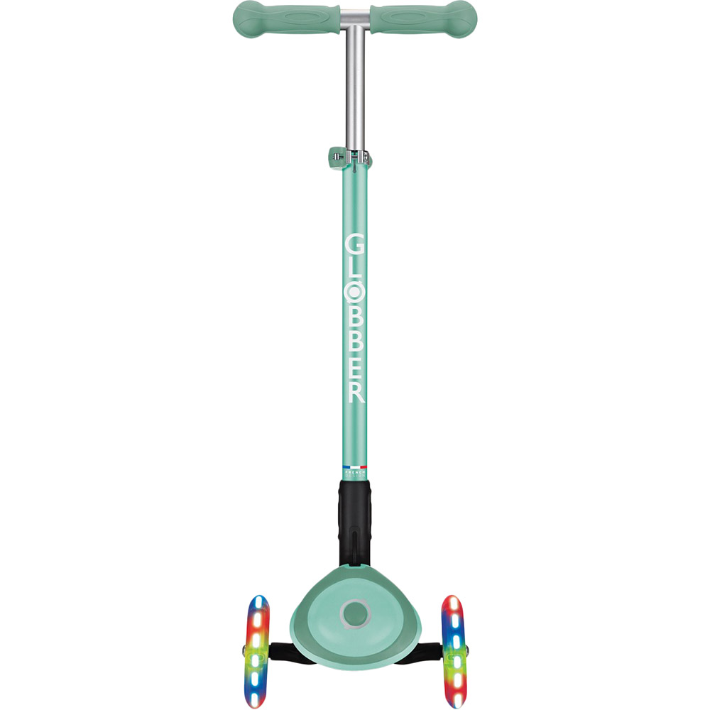 Самокат GLOBBER Primo Foldable Plus Lights Mint (439-206) Колір зелений