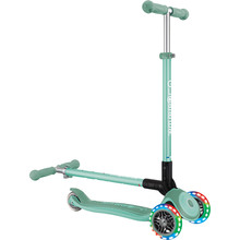 Самокат GLOBBER Primo Foldable Plus Lights Mint (439-206)