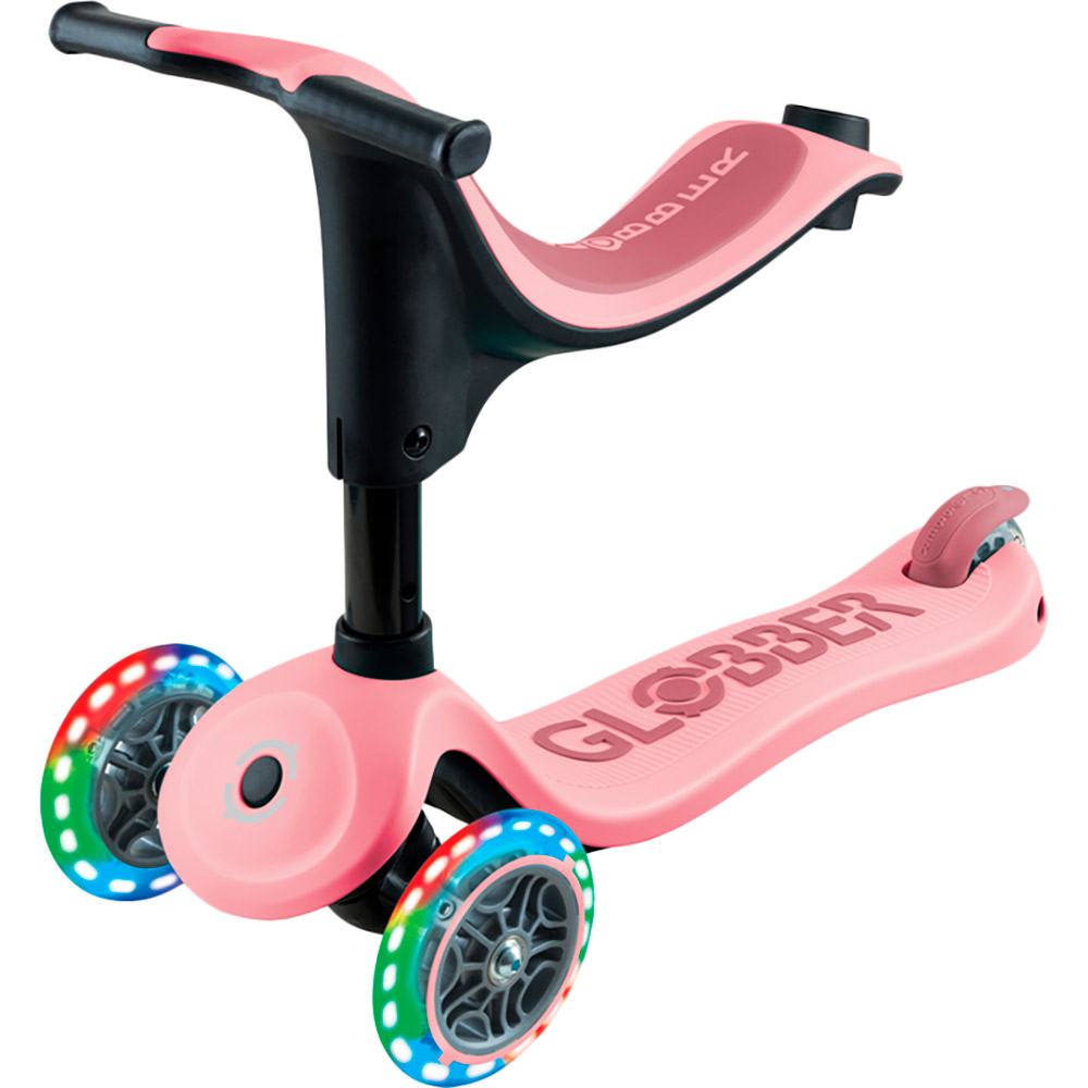 Самокат GLOBBER Go Up Sporty 3в1 Pink (452-710-4) Розмір платформи для ноги 54.5 х 11.5