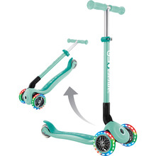 Самокат Globber Primo Foldable Lights Mint (432-206-3)