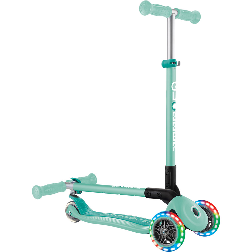 Фото Самокат Globber Primo Foldable Lights Mint (432-206-3)