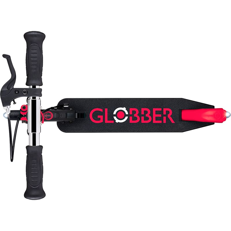 Покупка Самокат GLOBBER Flow Element Junior Lights Black/Red (729-102)