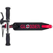 Самокат GLOBBER Flow Element Junior Lights Black/Red (729-102)
