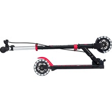 Самокат GLOBBER Flow Element Junior Lights Black/Red (729-102)