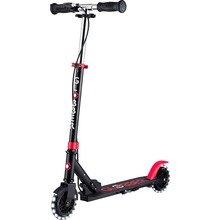 Самокат GLOBBER Flow Element Junior Lights Black/Red (729-102)