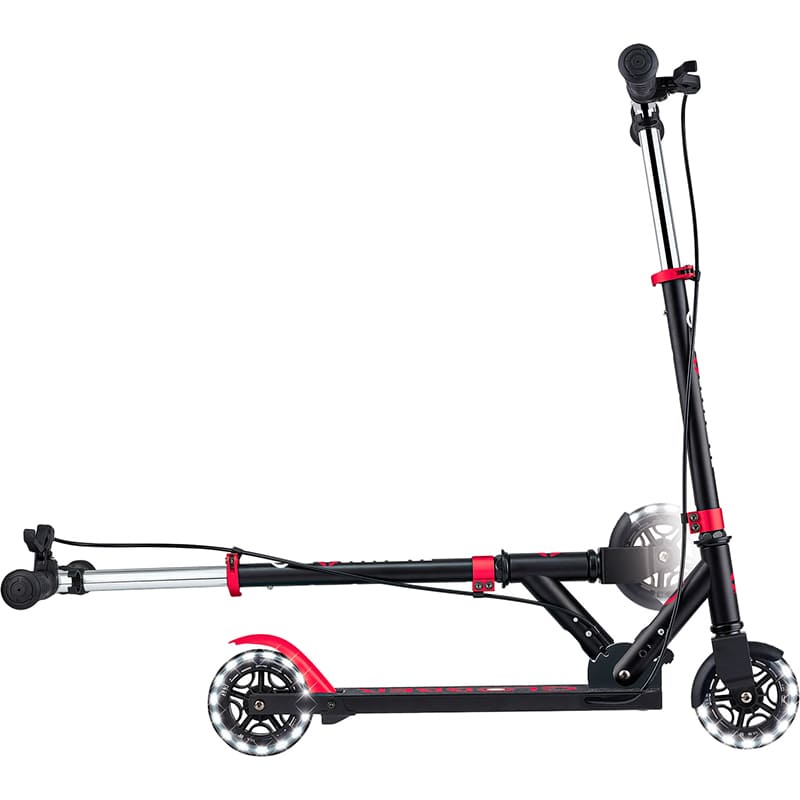 Замовити Самокат GLOBBER Flow Element Junior Lights Black/Red (729-102)