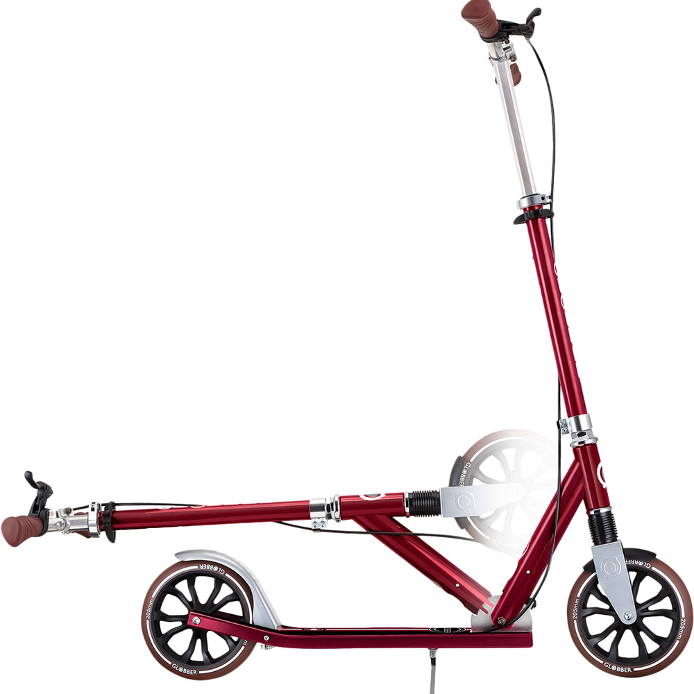 Самокат GLOBBER NL205 Deluxe Red (685-102) Матеріал рами алюмінієвий сплав