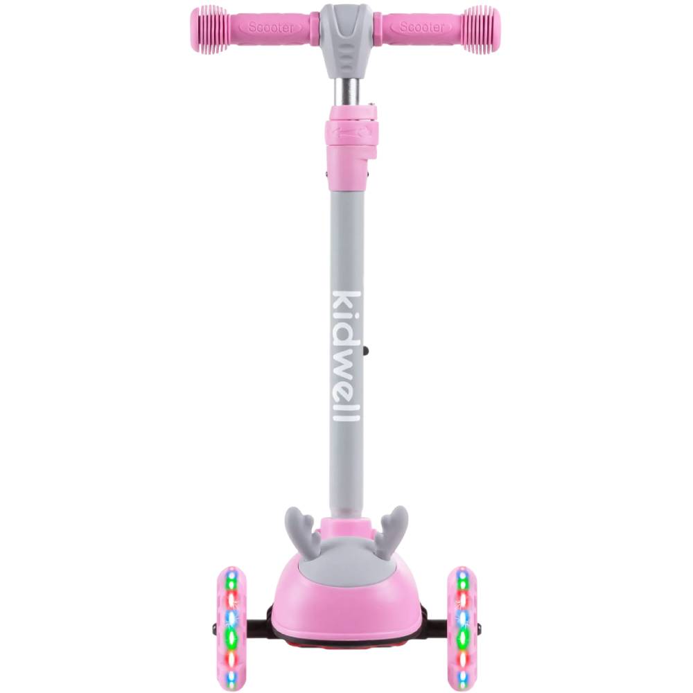 Самокат KIDWELL Zoocar Deer Pink (HUBAZOO01A1) Ширина коліс 25