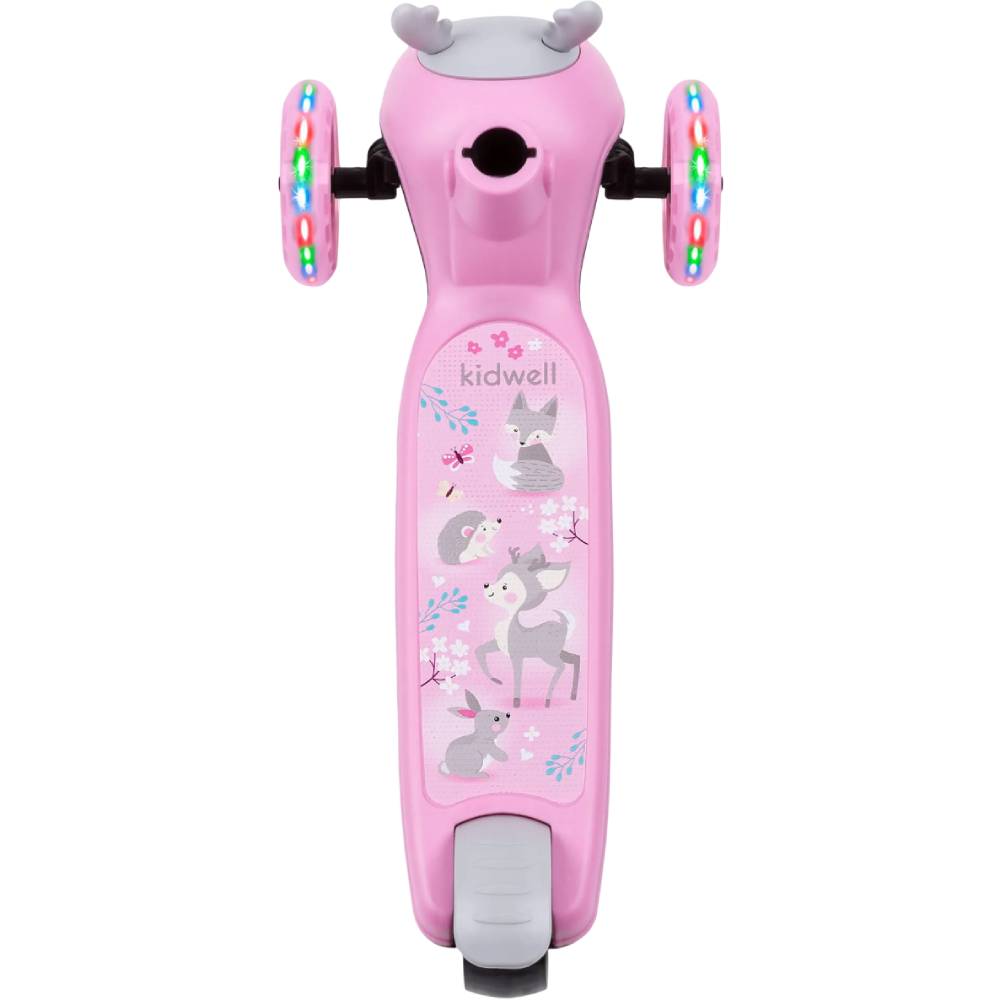 Самокат KIDWELL Zoocar Deer Pink (HUBAZOO01A1) Колір рожевий