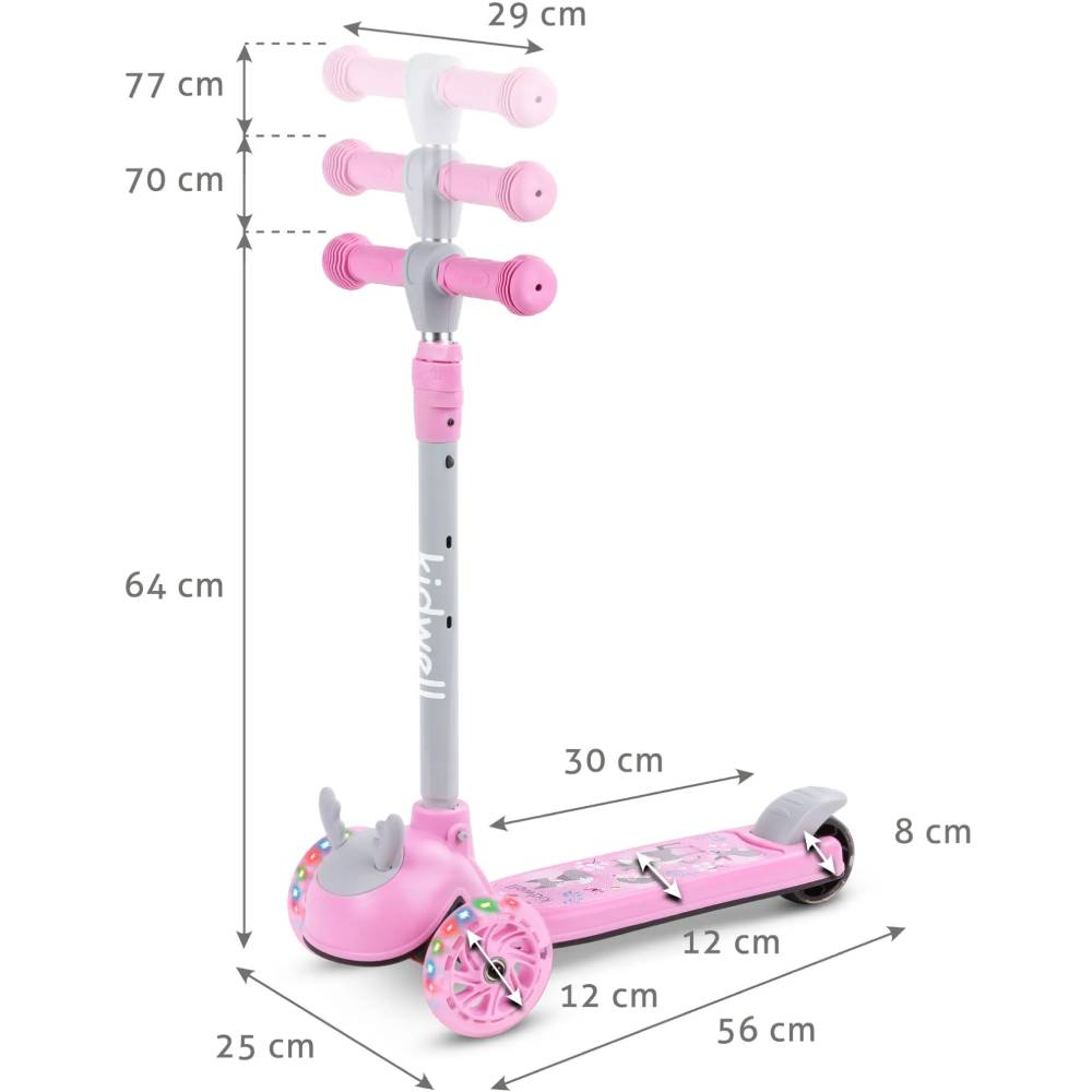 В Україні Самокат KIDWELL Zoocar Deer Pink (HUBAZOO01A1)