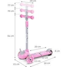Самокат KIDWELL Zoocar Deer Pink (HUBAZOO01A1)