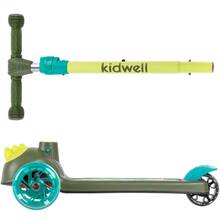 Самокат KIDWELL Zoocar Dinozaur Green (HUBAZOO01A2)