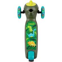 Самокат KIDWELL Zoocar Dinozaur Green (HUBAZOO01A2)