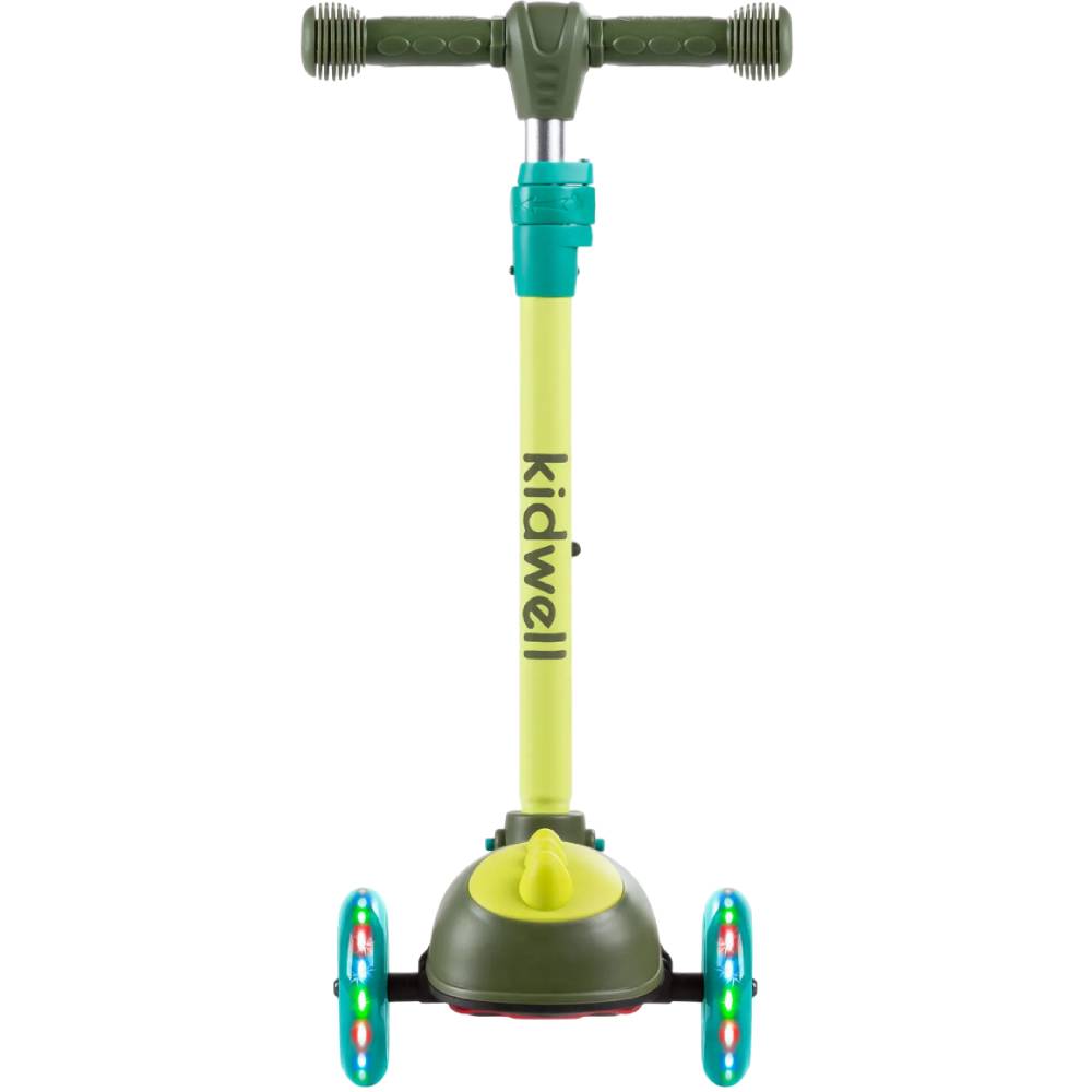 Самокат KIDWELL Zoocar Dinozaur Green (HUBAZOO01A2) Ширина коліс 25