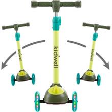 Самокат KIDWELL Zoocar Dinozaur Green (HUBAZOO01A2)
