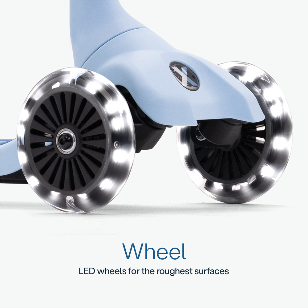 Самокат SMARTRIKE Xtend Mini-Ride Blue (2501301) Матеріал рами алюмінієвий сплав
