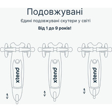 Самокат SMARTRIKE Xtend Mini-ride White (2501303)