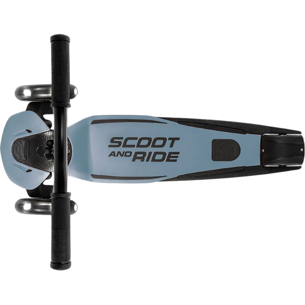 Самокат Scoot&Ride Highwaykick 5 LED Steel (SR-190117-STEEL) Колір блакитний