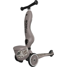 Самокат SCOOT&RIDE Highwaykick-1 Lifestyle Brown (SR-210621-BROWNLINES)