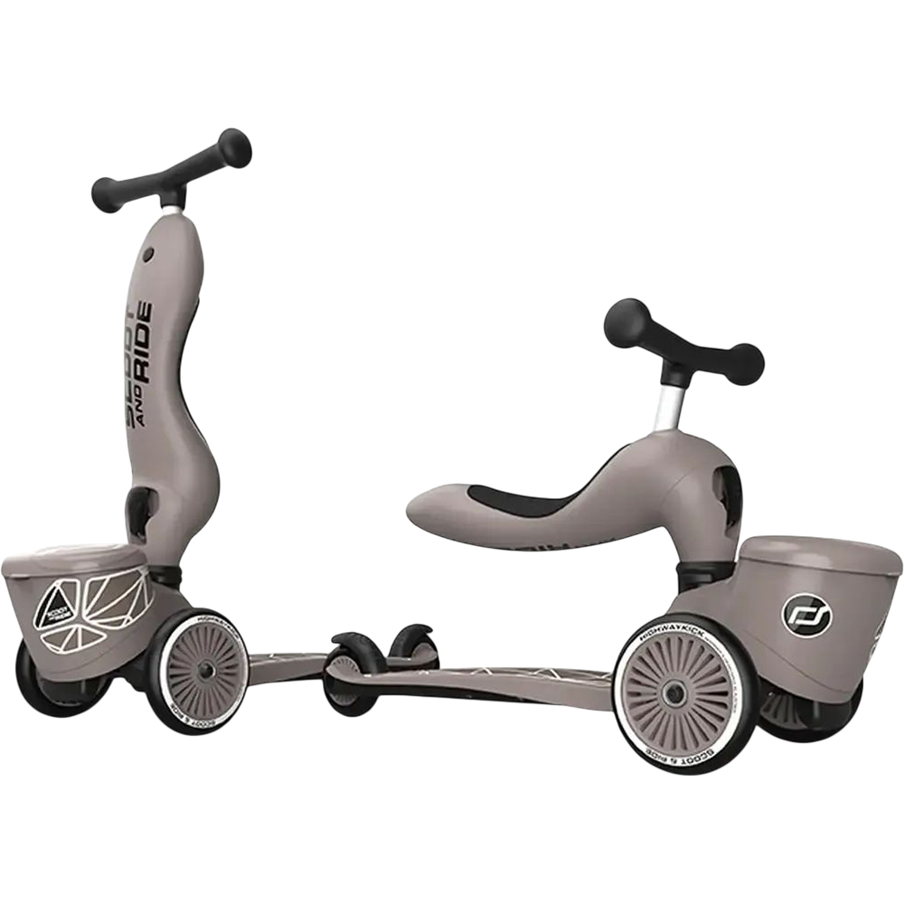 Самокат SCOOT&RIDE Highwaykick-1 Lifestyle Brown (SR-210621-BROWNLINES) Тип міський