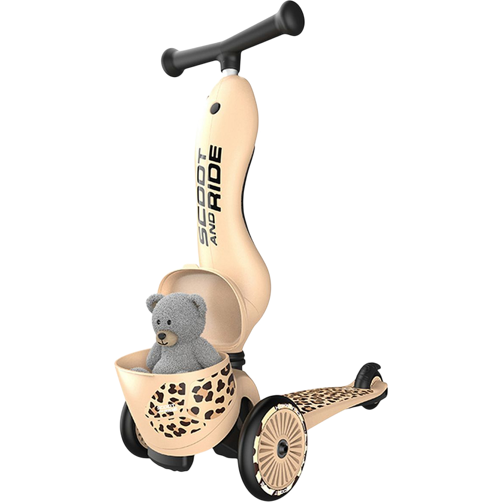 Самокат SCOOT&RIDE Highwaykick-1 Lifestyle Leopard (SR-210621-LEOPARD) Тип міський