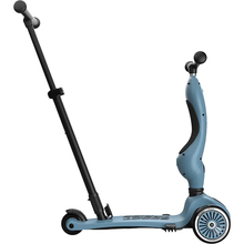 Самокат  SCOOT&RIDE Highwaykick-1 Push and Go Grey/Blue (SR-240527-STEEL)