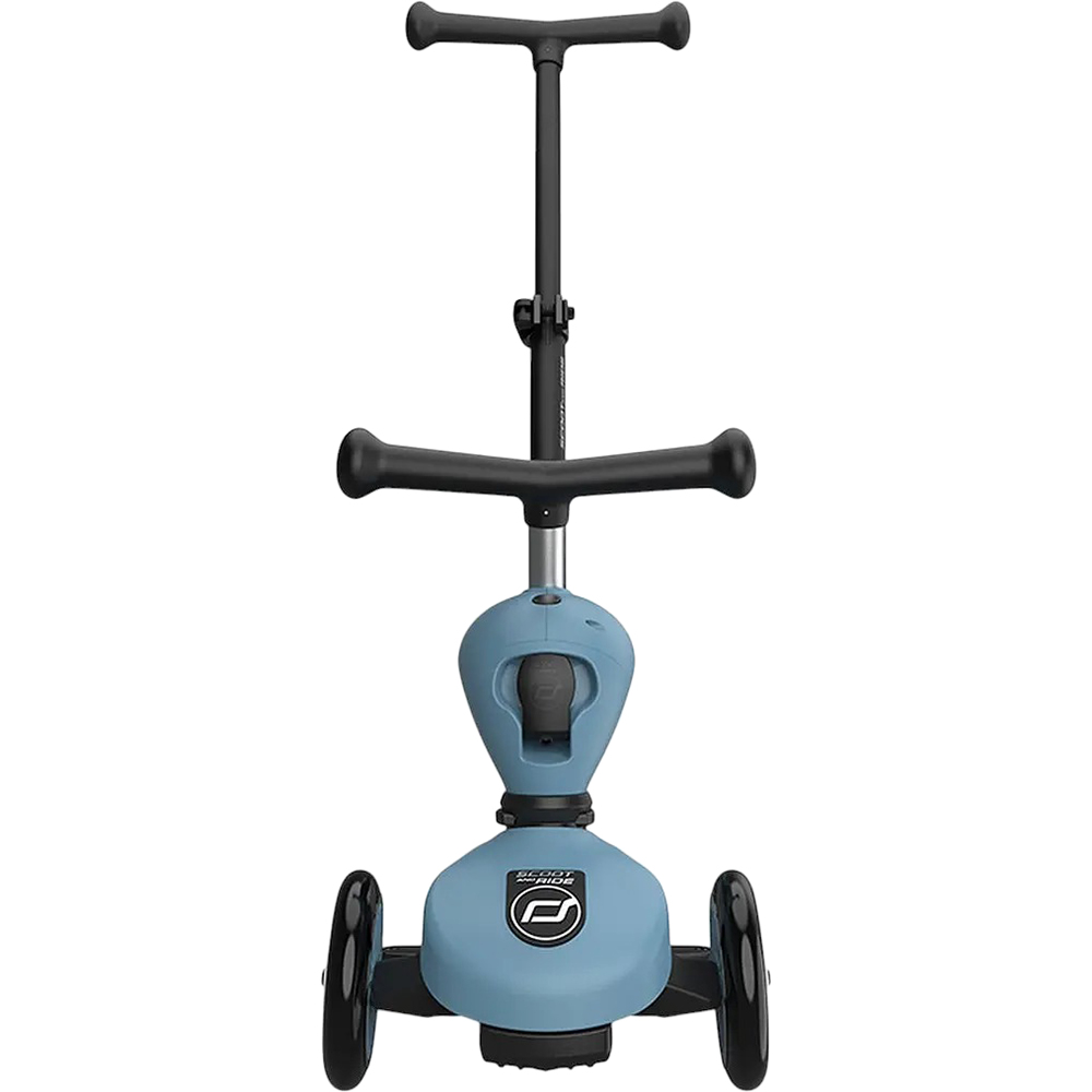 Самокат  SCOOT&RIDE Highwaykick-1 Push and Go Grey/Blue (SR-240527-STEEL) Тип городской