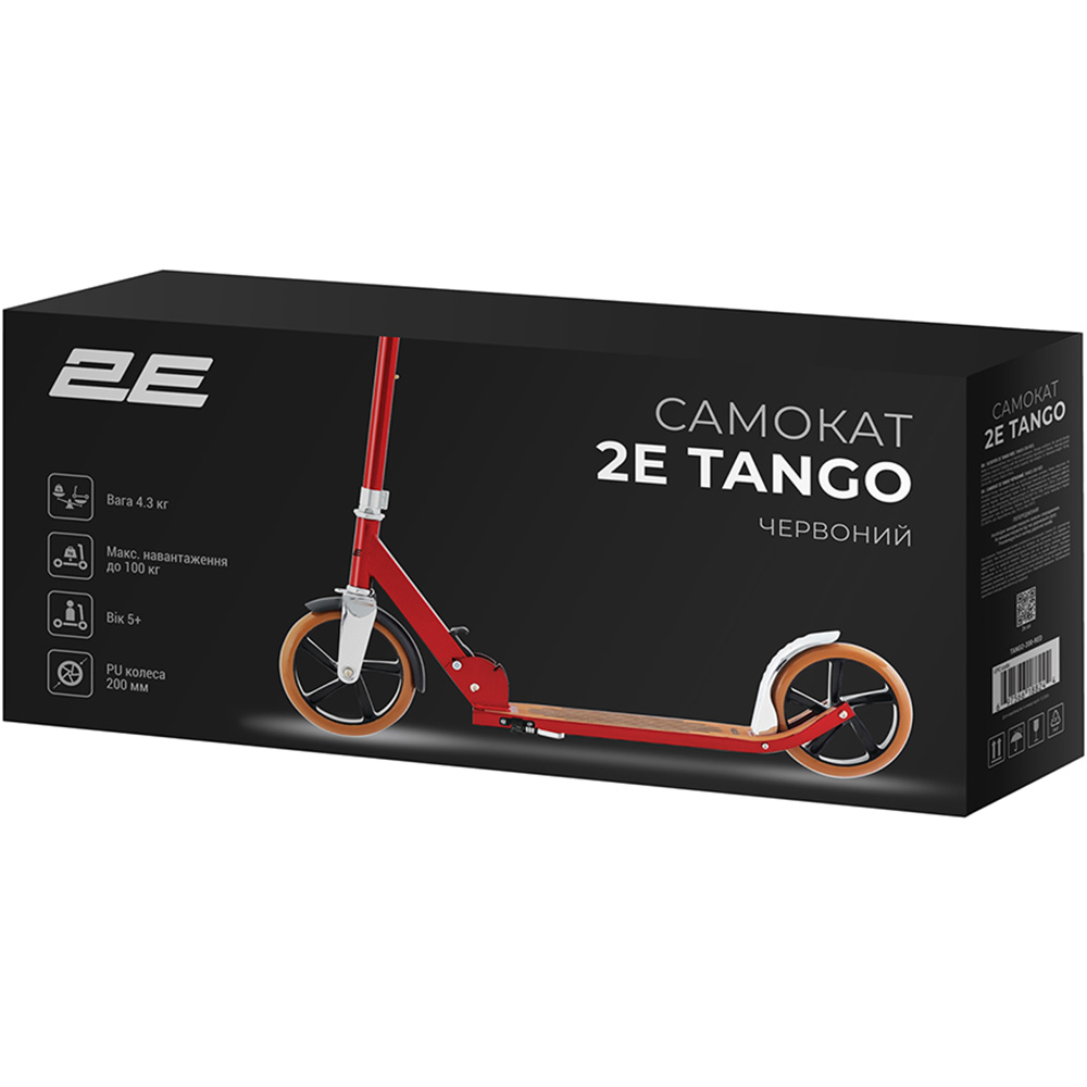В Фокстрот Самокат 2E Tango Red (TANGO-200-RED)