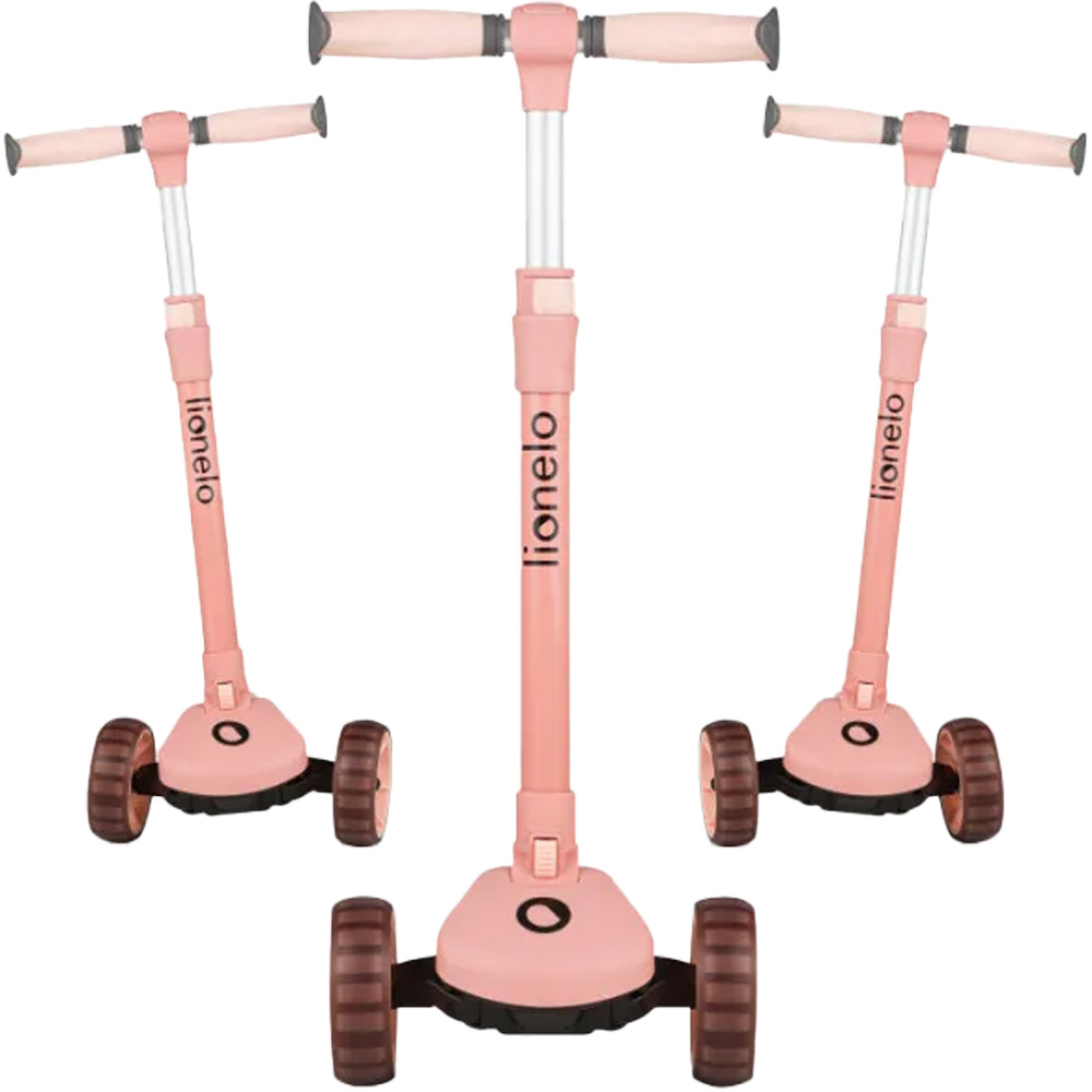 Самокат LIONELO Lionelo FRANKY PINK ROSE Размер самоката 83.5 х 31 х 67
