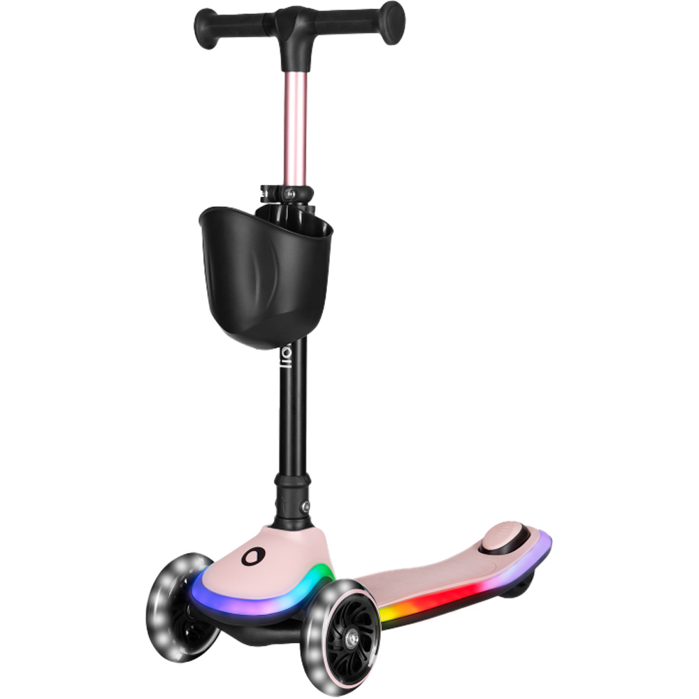 Самокат LIONELO MEY PINK ROSE Матеріал рами алюмінієвий сплав