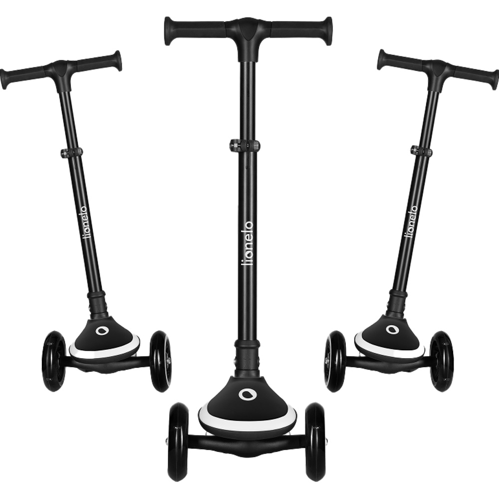 У Фокстрот Самокат LIONELO MEY BLACK ONYX