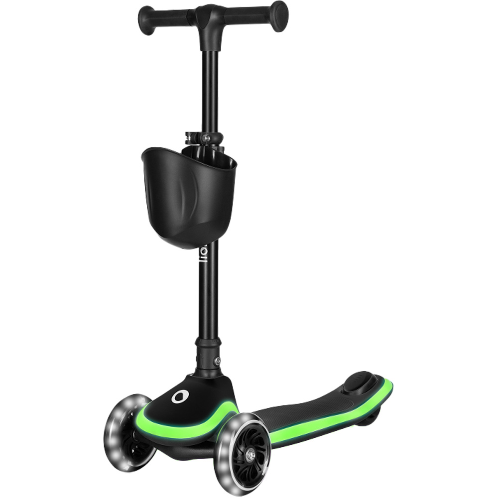 Зовнішній вигляд Самокат LIONELO MEY BLACK ONYX