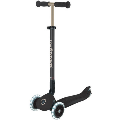 Самокат GLOBBER GO UP DELUXE LIGHTS Black (646-720-2) Ширина коліс 24