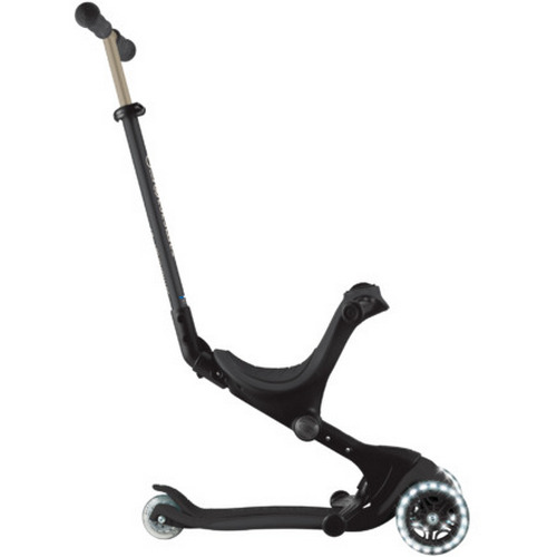 Самокат GLOBBER GO UP DELUXE LIGHTS Black (646-720-2) Колір чорний