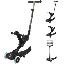 Самокат GLOBBER GO UP DELUXE LIGHTS Black (646-720-2)