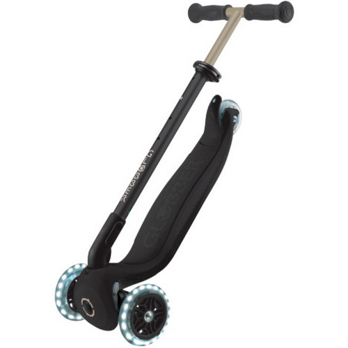 Фото Самокат GLOBBER GO UP DELUXE LIGHTS Black (646-720-2)