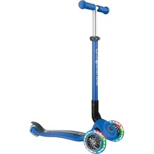 Самокат GLOBBER PRIMO FOLDABLE FANTASY LIGHTS Гонки Blue (432-100)