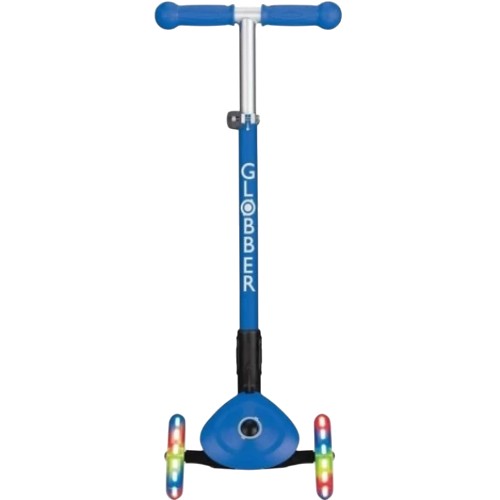 Самокат GLOBBER PRIMO FOLDABLE FANTASY LIGHTS Гонки Blue (432-100) Ширина колес 24