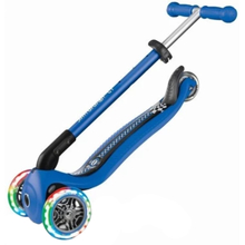 Самокат GLOBBER PRIMO FOLDABLE FANTASY LIGHTS Гонки Blue (432-100)