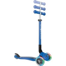 Самокат GLOBBER PRIMO FOLDABLE FANTASY LIGHTS Гонки Blue (432-100)