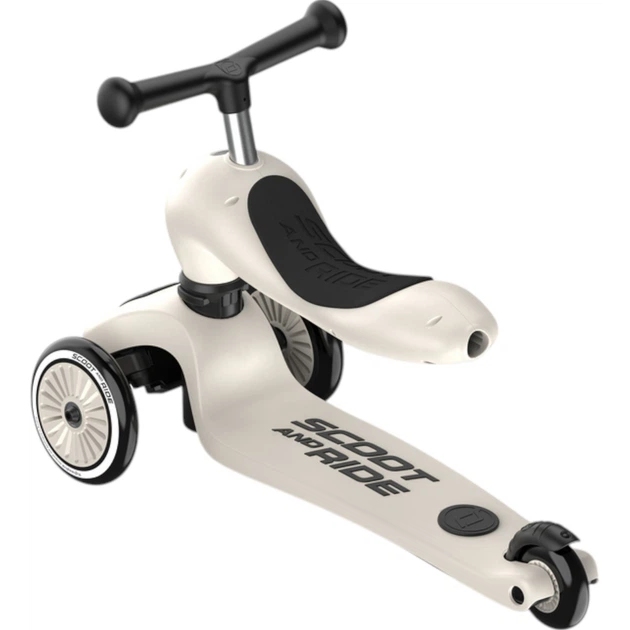 Самокат SCOOT&RIDE Highwaykick-1 Push and Go ASH (SR-240527-ASH) Тип кікборд