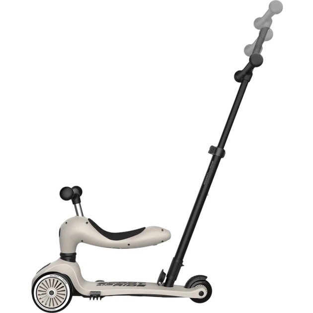 Самокат SCOOT&RIDE Highwaykick-1 Push and Go ASH (SR-240527-ASH) Матеріал рами пластик