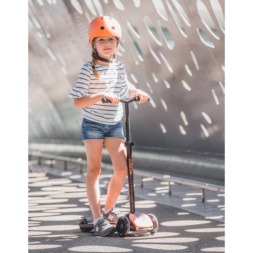 Самокат SCOOT&RIDE Highwaykick-5 Peach (SR-190117-PEACH) Кількість коліс 3