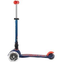Самокат MICRO серії Mini Deluxe Foldable LED Blue (MMD196)