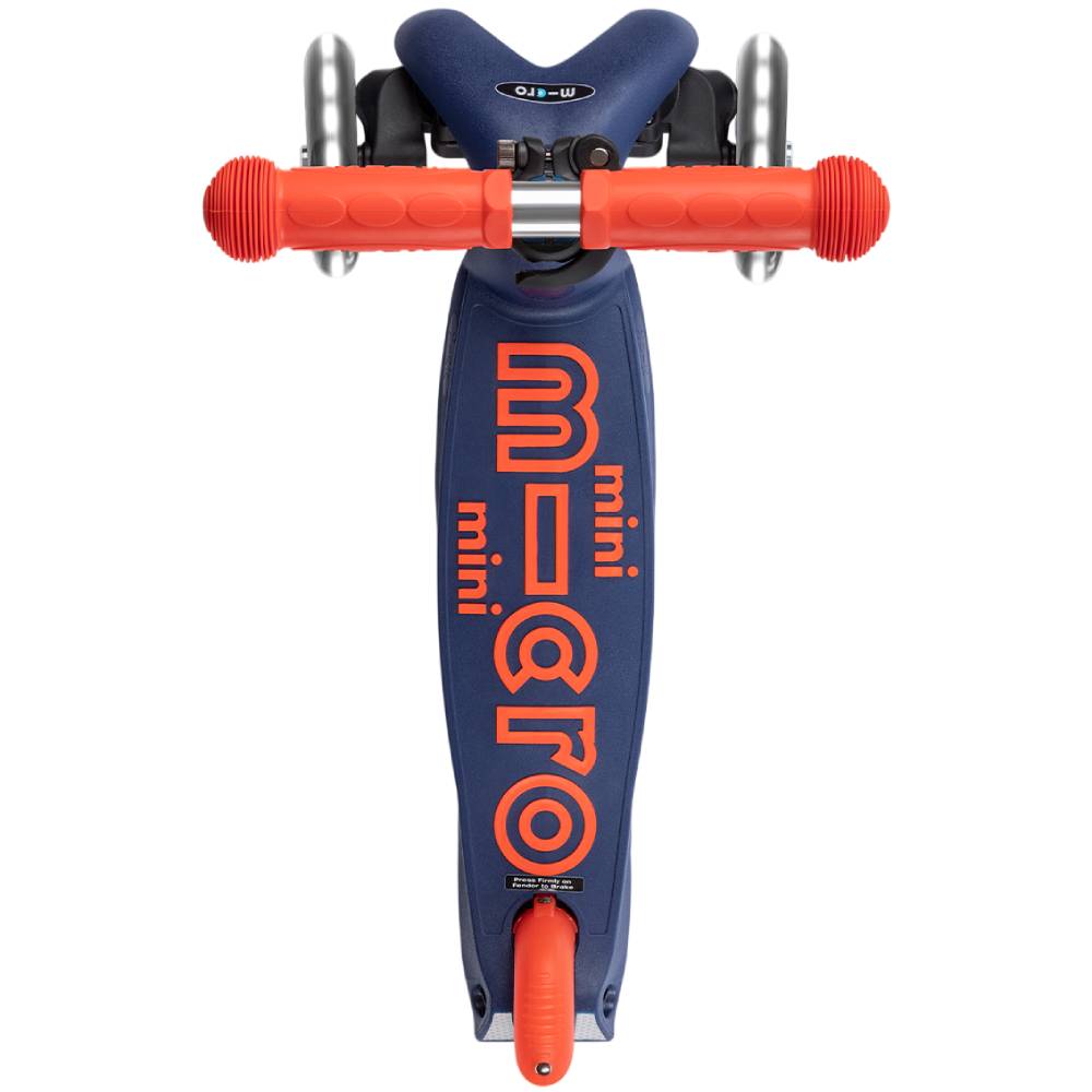 Самокат MICRO серії Mini Deluxe Foldable LED Blue (MMD196) Тип міський