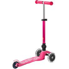 Самокат MICRO серии Mini Deluxe Foldable LED Pink (MMD197)