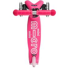 Самокат MICRO серии Mini Deluxe Foldable LED Pink (MMD197)