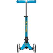 Самокат MICRO серії Mini Deluxe Foldable LED Blue Ocean (MMD200)